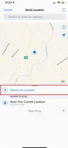 Gb whatsapp share locations